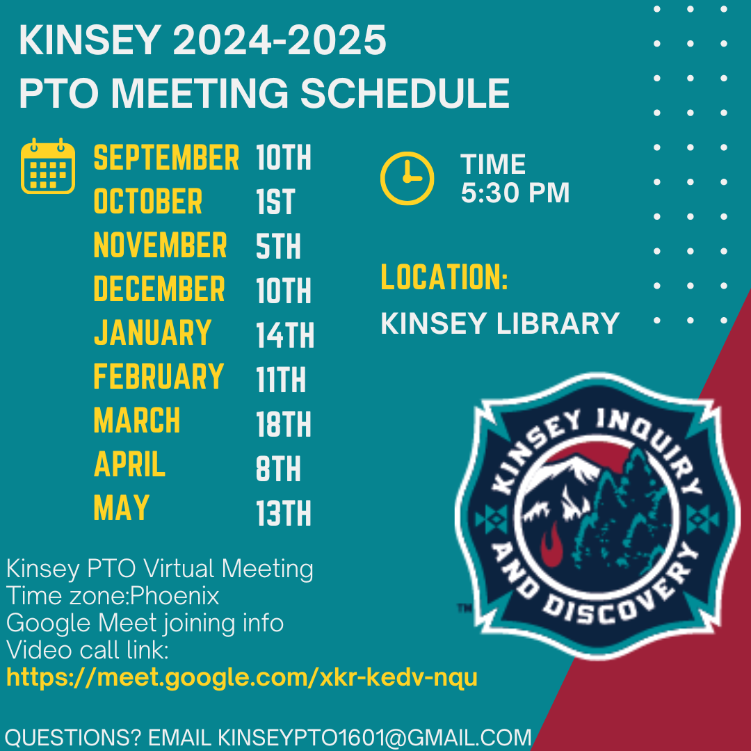 2024-25 PTO Meeting Dates